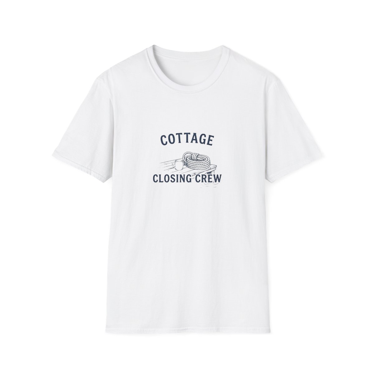 Cottage Closing Crew on White