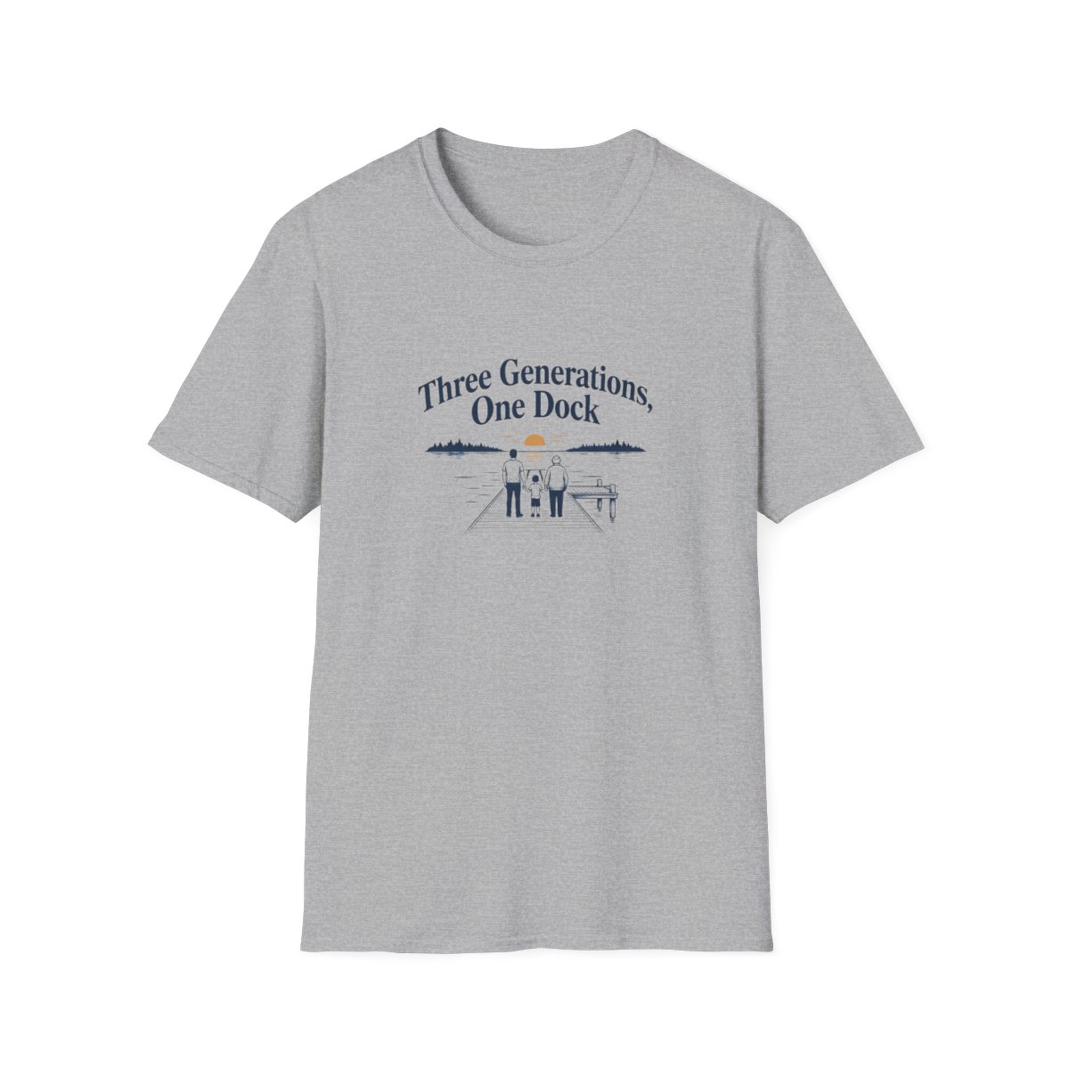 Three Generations, One Dock · T-shirt